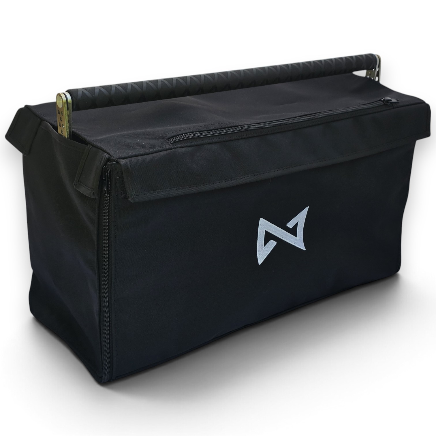 Padded travel bag with mod.mechanics logo